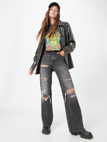 BDG Urban Outfitters - Camisa 'INNER PEACE' em cinzento