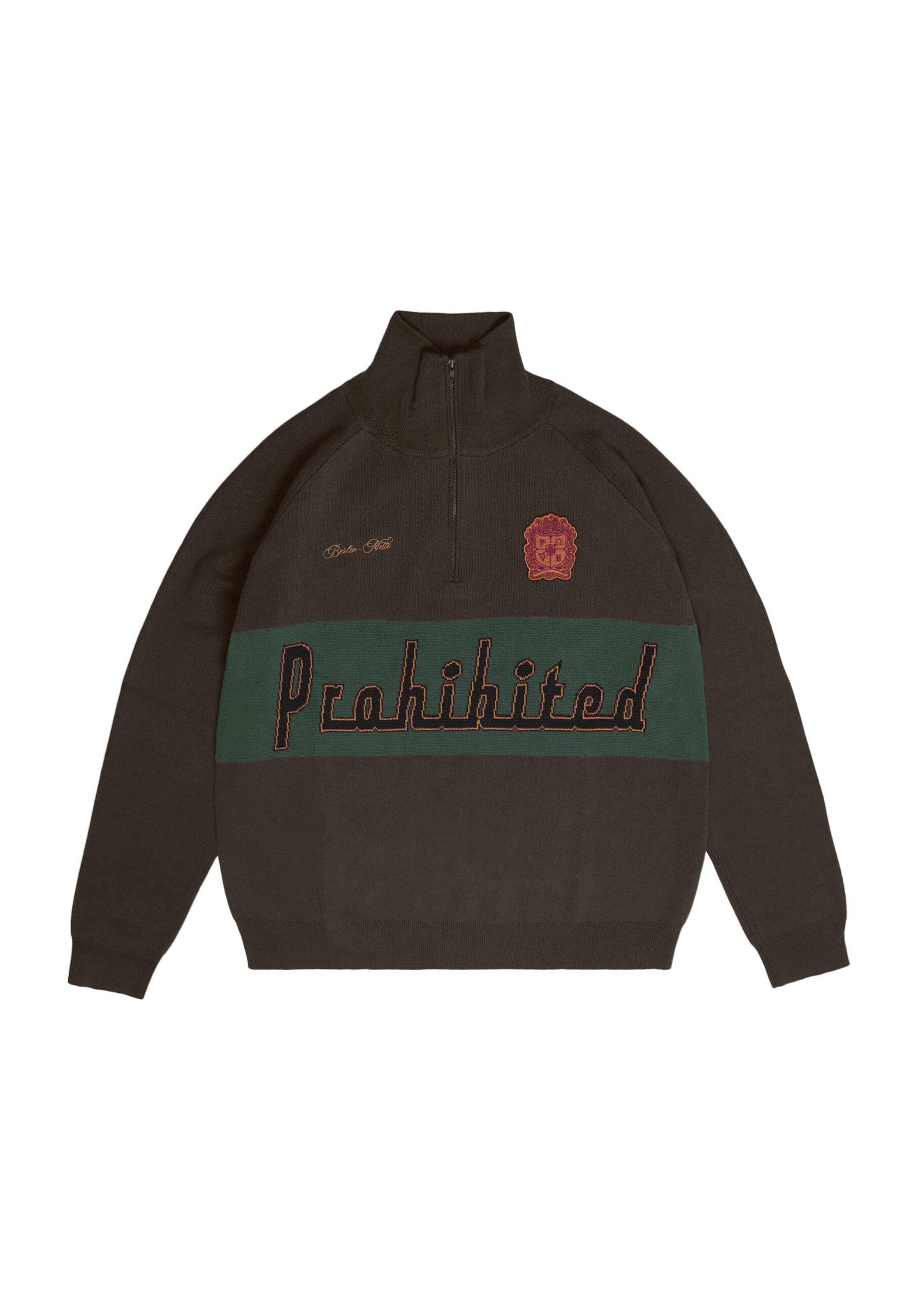 Prohibited Pullover in Grün: Vorderseite