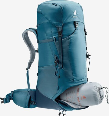 DEUTER Sports Backpack 'Aircontact Lite 50 + 10' in Blue