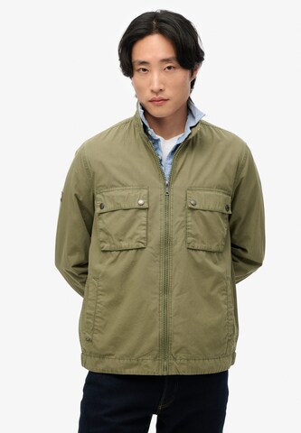 Superdry Tussenjas 'Essentials' in Groen