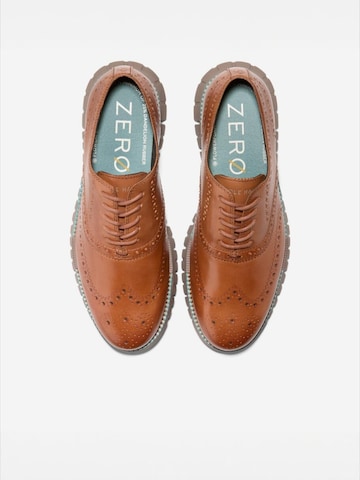 Cole Haan Schnürschuh 'ZG RMSTD WINGTIP OX' in Braun