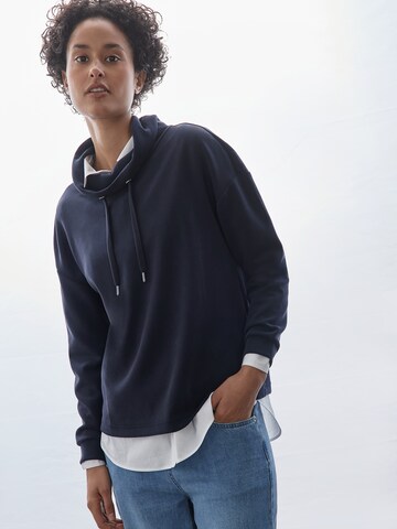 STREET ONE Sweatshirt in Blau: Vorderseite