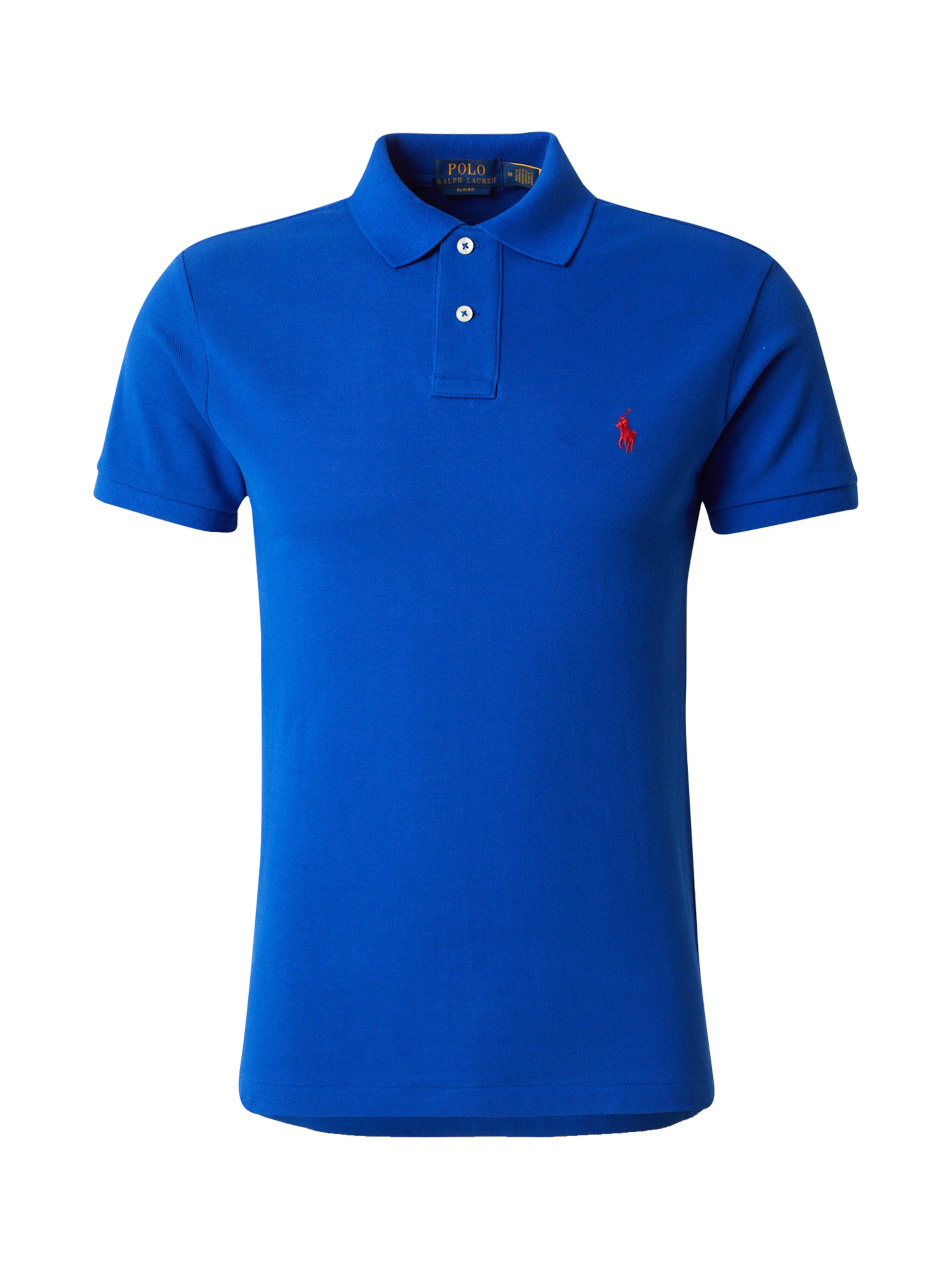 Tricou de la Polo Ralph Lauren pe albastru: față
