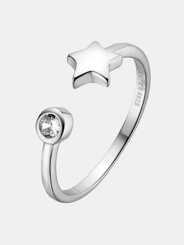 Luxenter - Anillo 'Fazih' en plata: frente