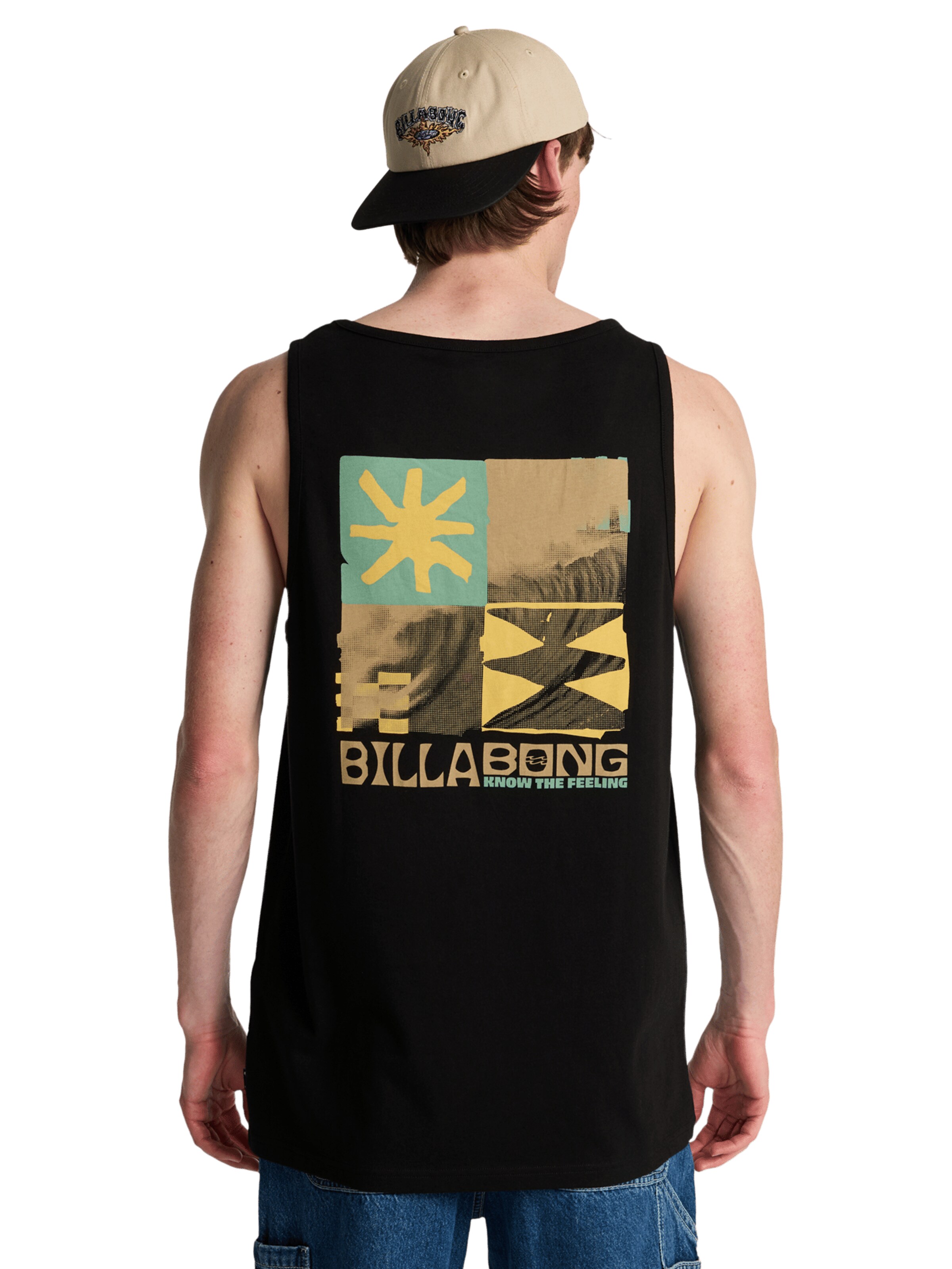 BILLABONG Top 'Good Times' in Schwarz: Vorderseite