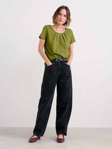 Seasalt Cornwall Shirt 'Appletree' in Groen