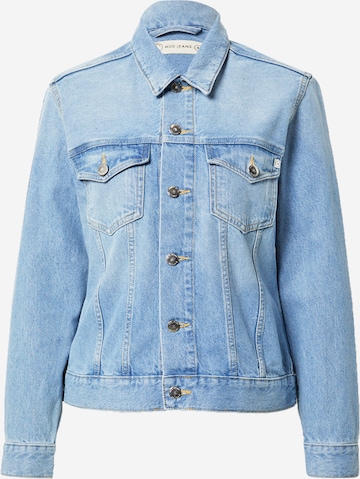 MUD Jeans Prehodna jakna 'Tyler' | modra barva: sprednja stran
