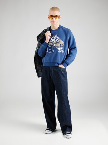 Felpa di HOLLISTER in blu
