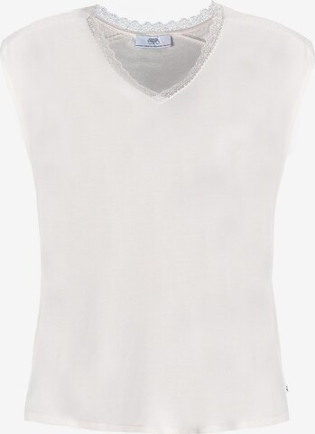Le Temps Des Cerises Shirt 'NATE' in White: front