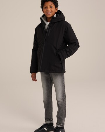 WE Fashion Vinterjakke i sort