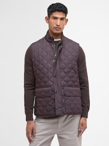 Barbour Bodywarmer 'Lowerdale' in Bruin: voorkant