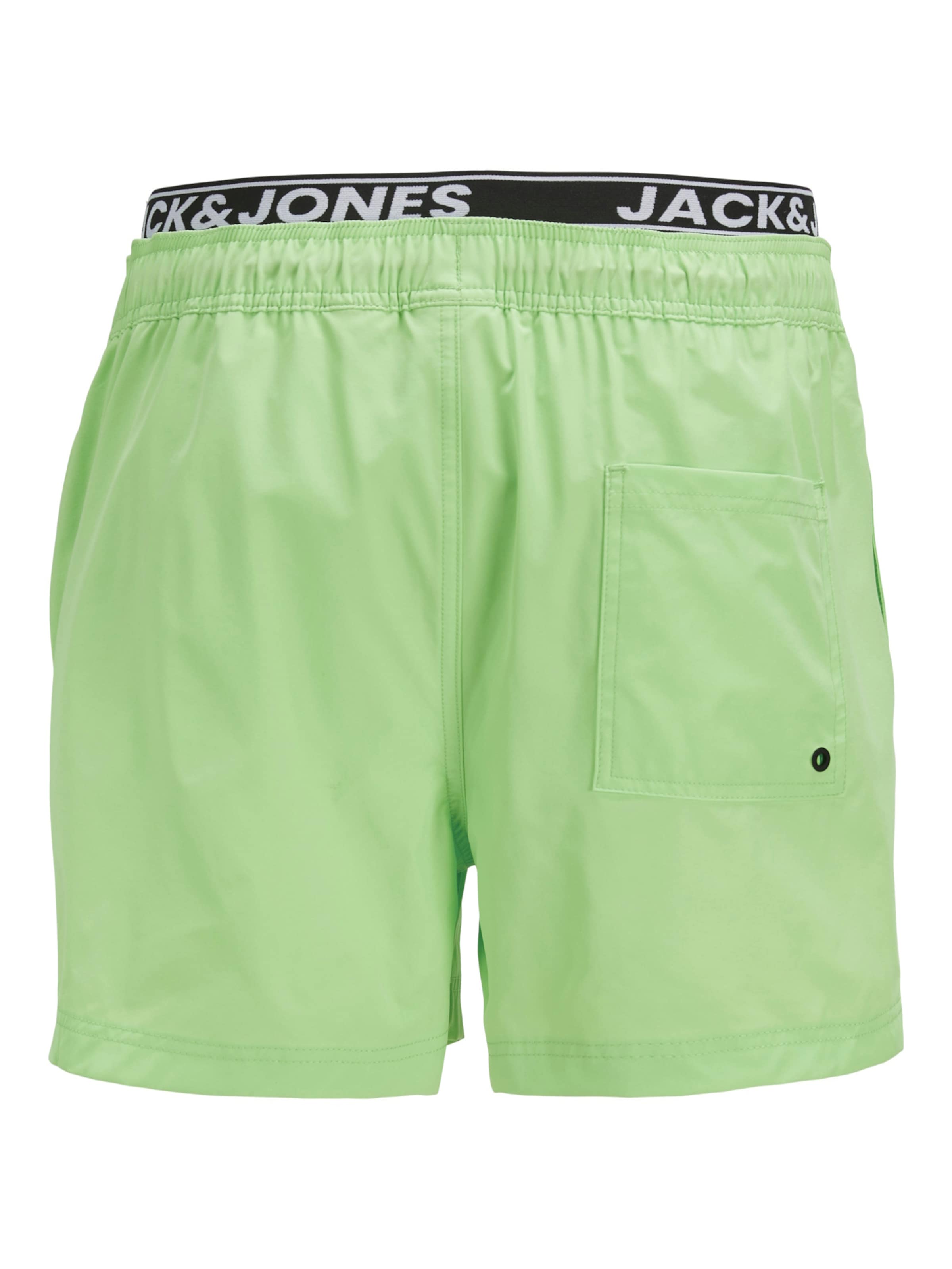 Shorts de bain 'Maui' JACK & JONES en vert