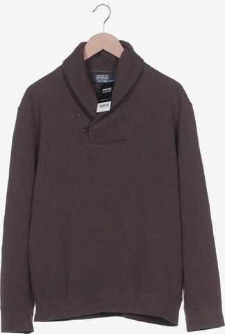 Polo Ralph Lauren Sweatshirt & Zip-Up Hoodie in L in Brown: front