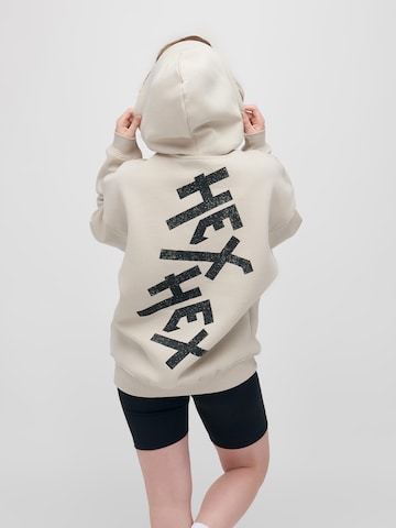ABOUT YOU x StayKid Sweatshirt 'HEX HEX' in Grey: back