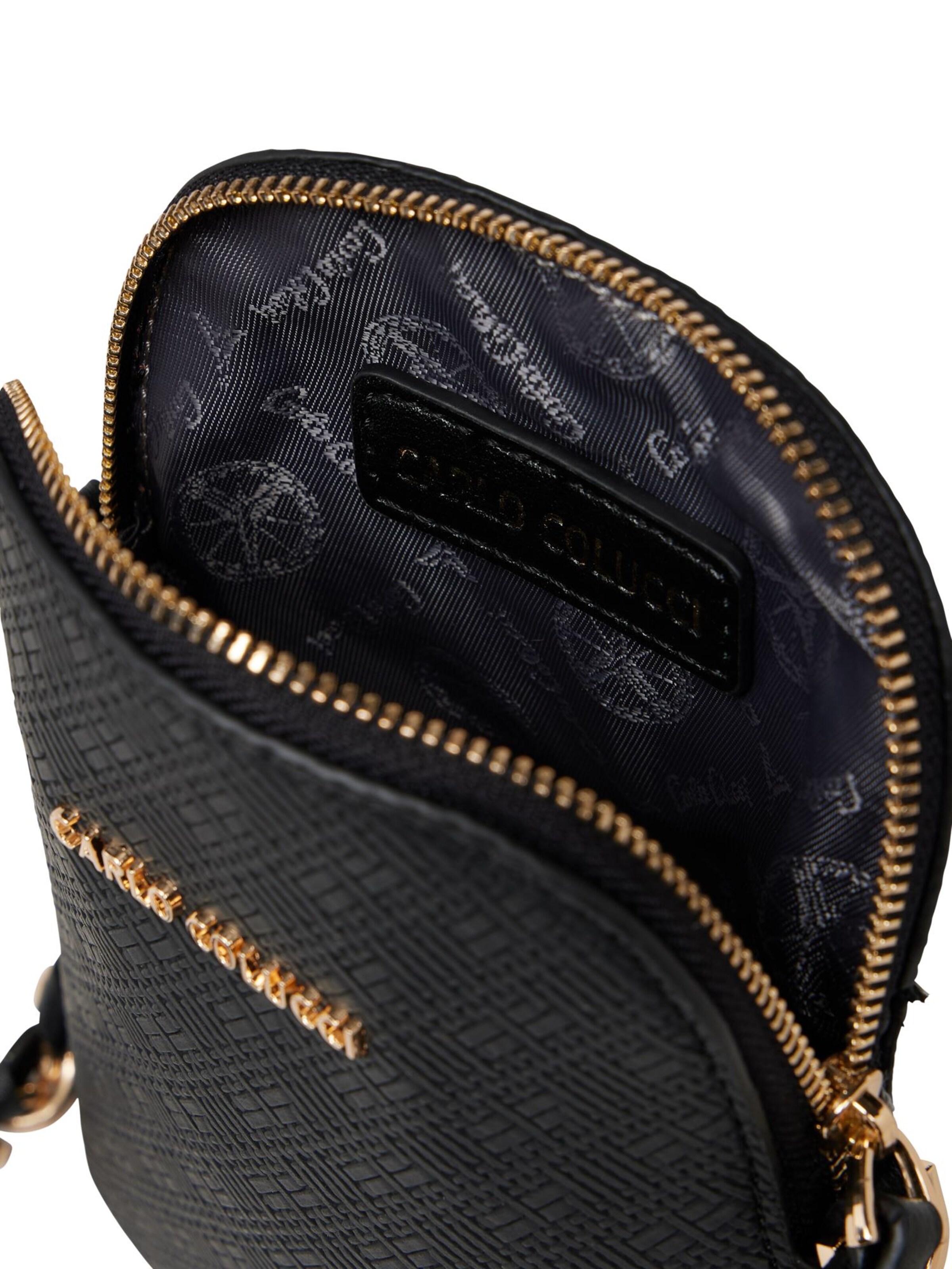 Carlo Colucci Schoudertas ' Devalier ' in Zwart