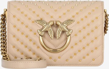 PINKO Crossbody Bag in Beige: front