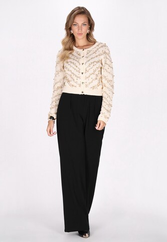 faina Strickjacke in Beige