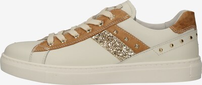 Nero Giardini Sneaker in braun / gold / weiß, Produktansicht