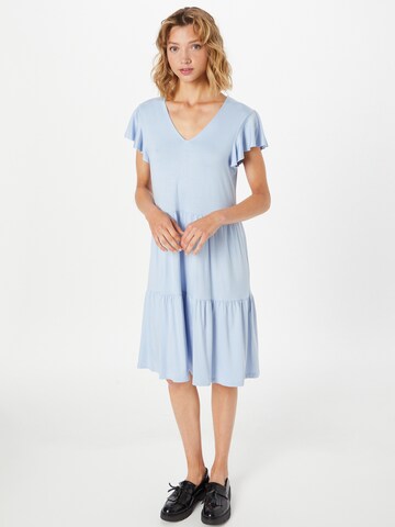 Robe 'Alvy Remi' MSCH COPENHAGEN en bleu : devant