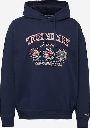 Tommy Jeans كنزة رياضية بـ مارين / أصفر باستيل / أخضر / أحمر / أبيض, عرض المنتج