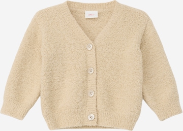 Cardigan s.Oliver en beige : devant