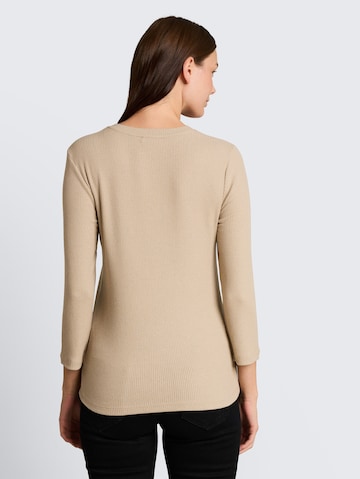 TOM TAILOR Shirt in Beige