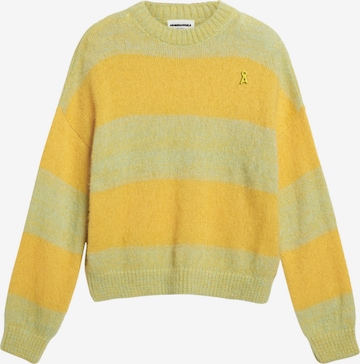ARMEDANGELS Sweater 'SURI INARAA' in Yellow: front