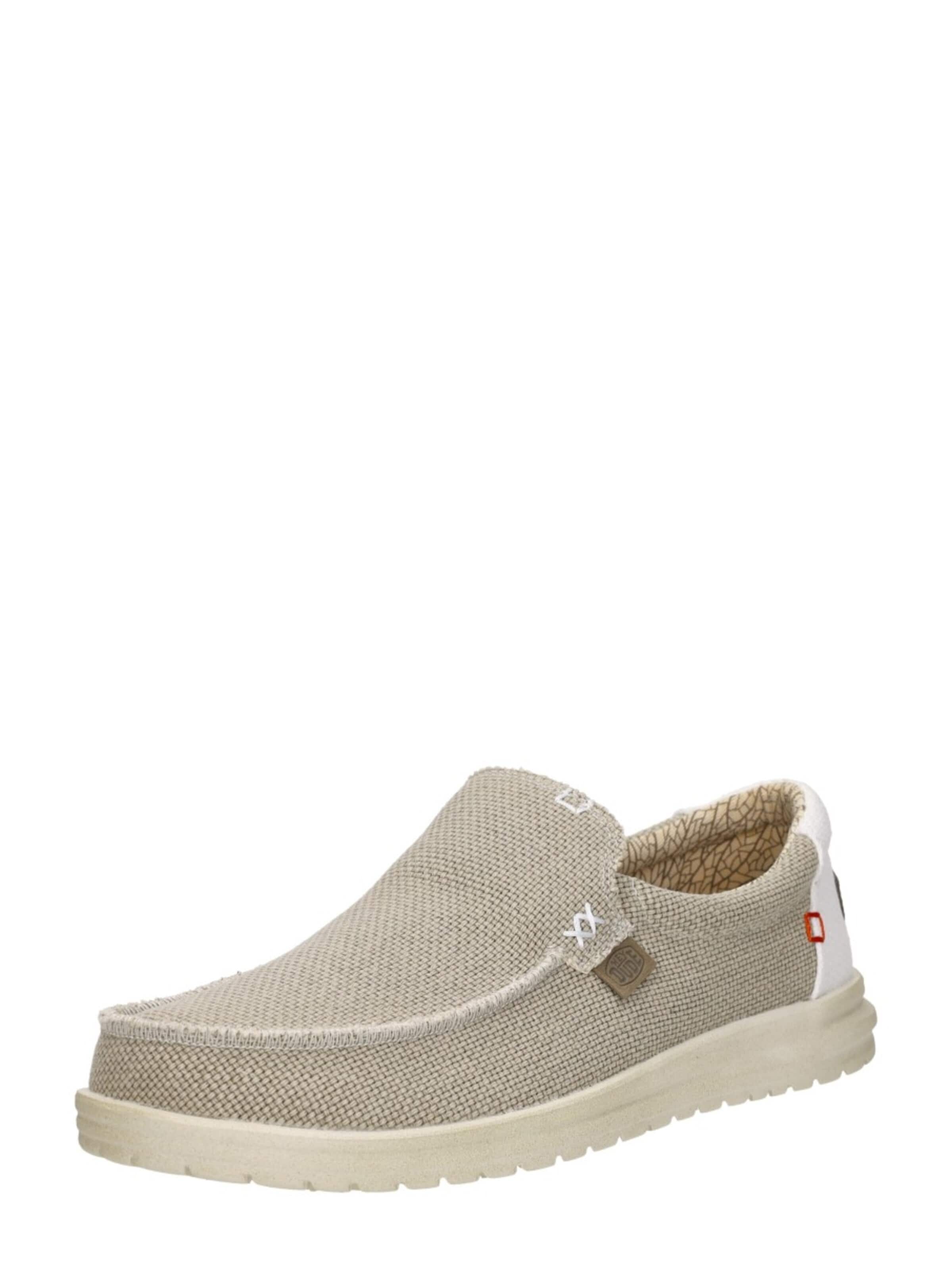 HEY DUDE Classic Flats 'Mikka Braided' in Beige
