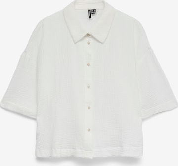 Camicia da donna 'VMNATALI' di VERO MODA in bianco: frontale