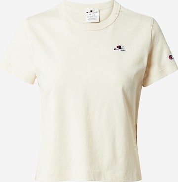 Champion Authentic Athletic Apparel Shirt in Geel: voorkant