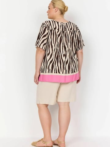 Wasabi Concept Bluse 'Mandie' in Braun