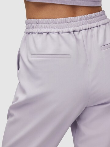 AllSaints Regular Pleat-Front Pants 'ALEIDA' in Purple