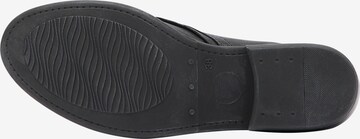 DreiMaster Vintage Lace-Up Ankle Boots in Black