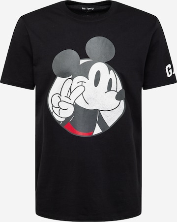 T-Shirt 'MICKEY' GAP en noir : devant