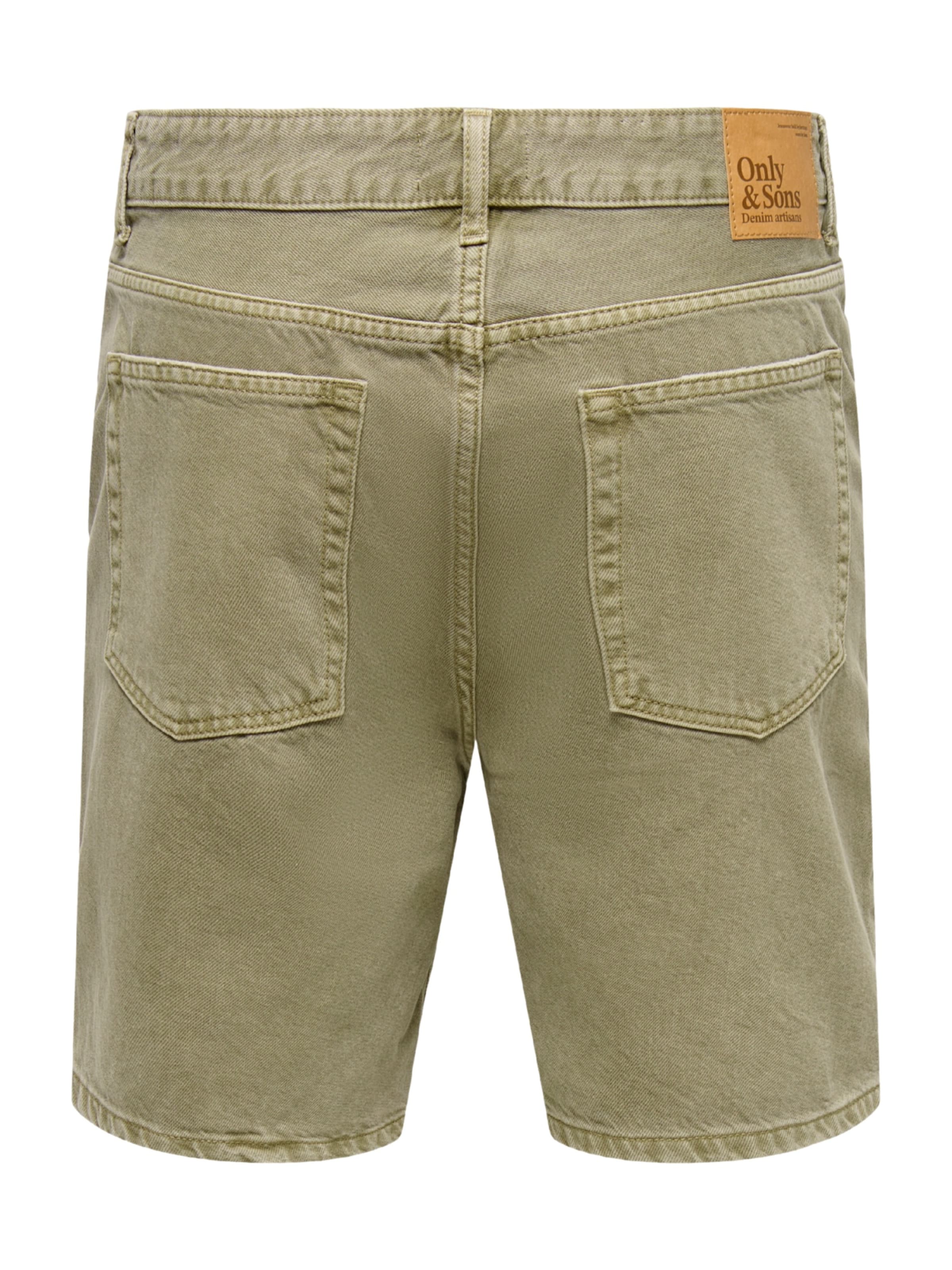 Only & Sons Regular Jeans 'ONSEdge' in Groen