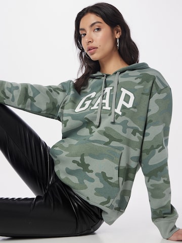 GAP Sweatshirt 'HERITAGE' i grå