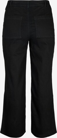 Wide leg Jeans de la Zizzi pe negru