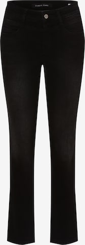 Cambio Slim fit Jeans 'Posh' in Black: front