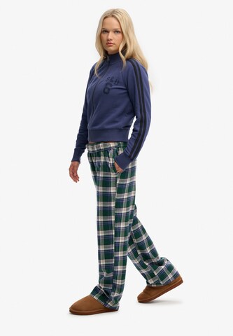 Wide Leg Pantalon Superdry & Co en vert