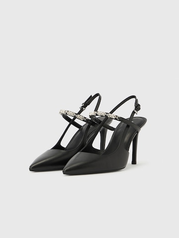 Décolleté sling 'DINA' di MICHAEL Michael Kors in nero