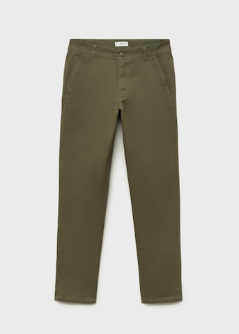MANGO TEEN Regular Pants in Green