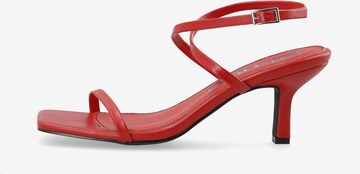 Bianco Strap Sandals 'LULU ' in Red: front