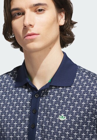 T-Shirt fonctionnel 'Originals All Over Trefoil' ADIDAS PERFORMANCE en bleu