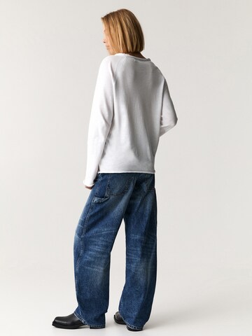T-shirt Pull&Bear en blanc