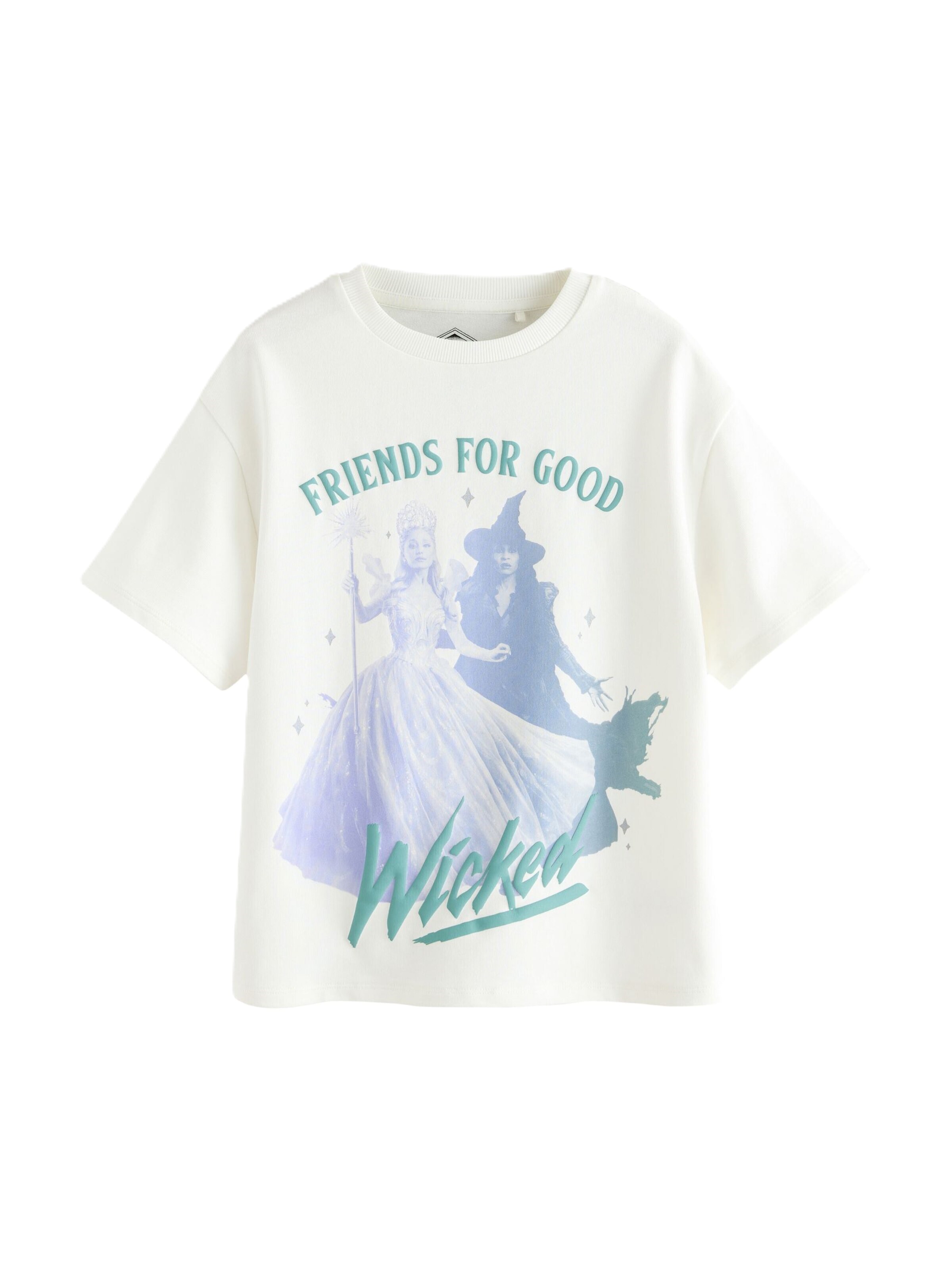 T-Shirt 'Wicked' Next en blanc : devant
