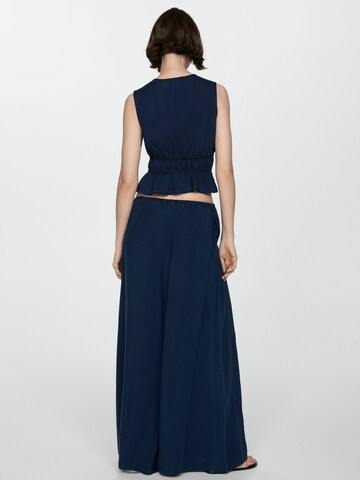 MANGO Top 'Milos' | modra barva