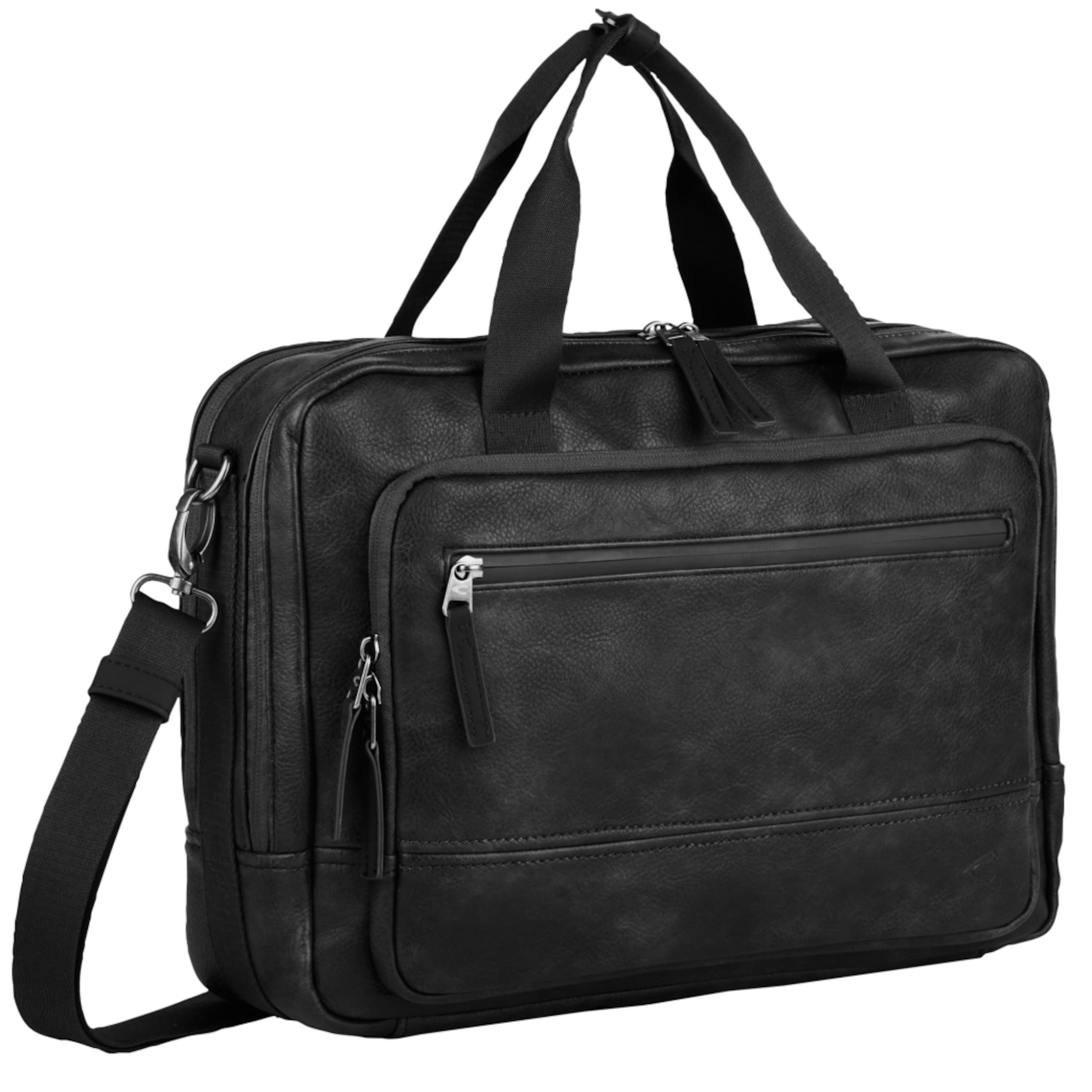 CAMEL ACTIVE Laptop Bag in Black: front