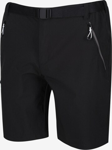 REGATTA Regular Outdoor Pants 'Xert III' in Black