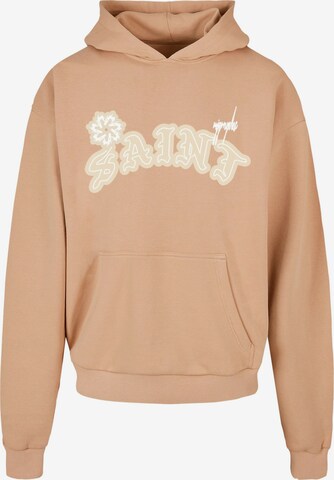 MJ Gonzales Sweatshirt 'Saint' in Beige: predná strana