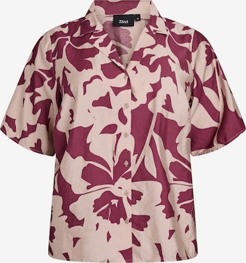 ZizziBluza 'ECLARU' - crvena boja: prednji dio